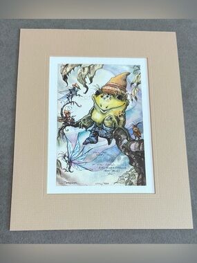 Limited Edition Print by Jody Bergsma- Whimsical Frog